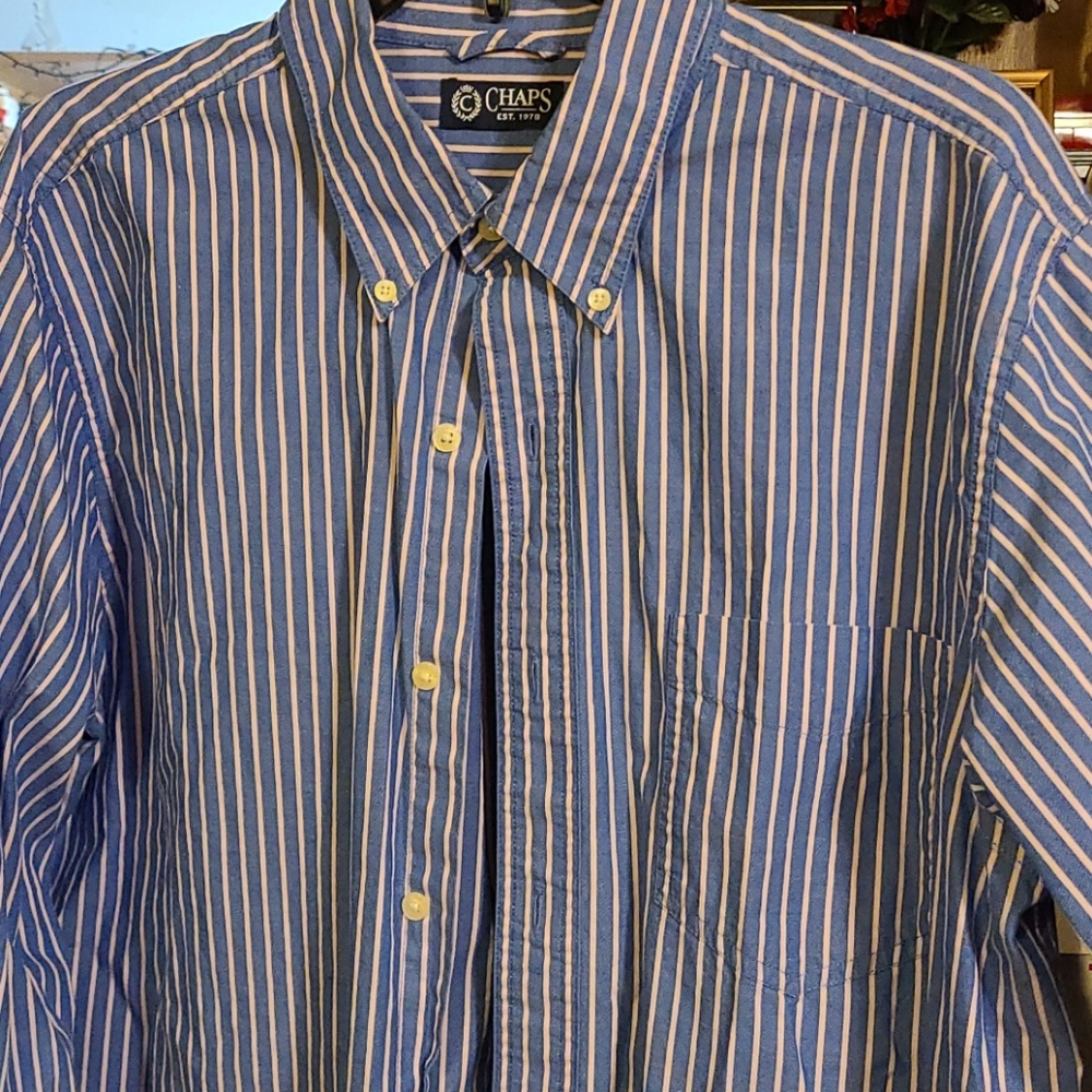 Mens dress shirt size L